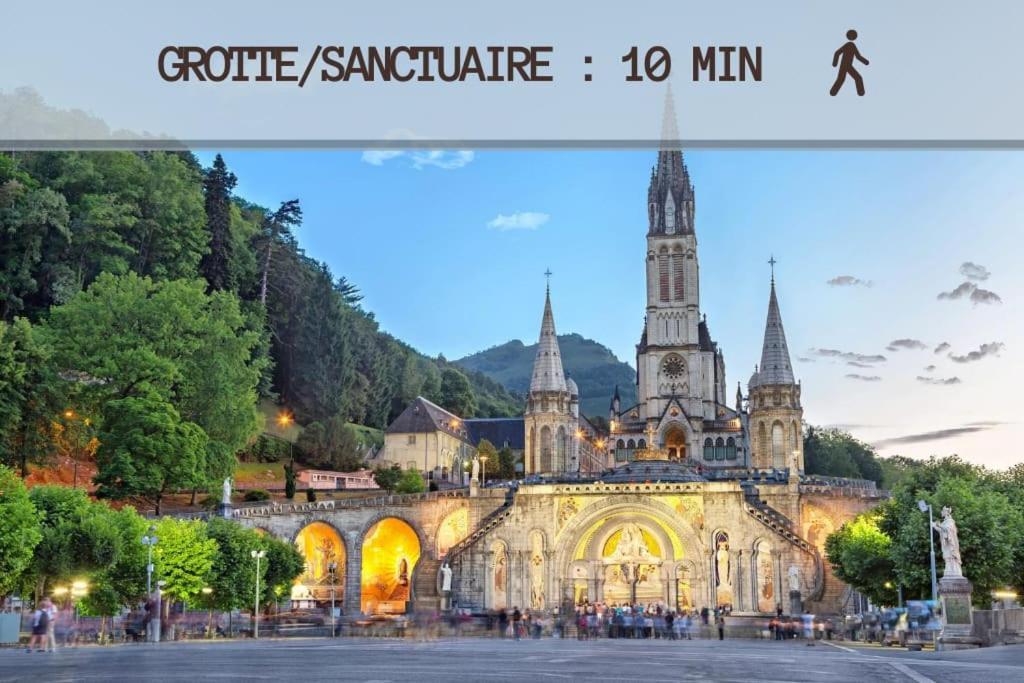 شقة Le Jeanne 4/6 Couchages, Wifi, Sanctuaire لورد المظهر الخارجي الصورة